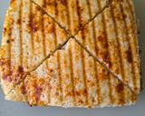 A picture of step 5 of Pavbhaji Stuffed Grilled Dhokla Sandwich No Bread Sandwich (Never Ever Yet Published Unique Recipe).
