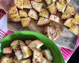 Foto langkah ke 3 dari resep Simple Salad Saus Wijen (No-Meat).