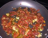 A picture of step 1 of Chicken And Shrimp, Sun Dried Tomato Pasta.