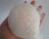 A picture of step 1 of Easy Ghost Onigiri Rice Ball: Halloween Themed Charaben.