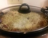 A picture of step 6 of Crock pot Lasagna.