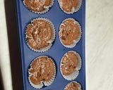 Pas rețetă Muffins cu banane și ciocolată 5 fotografie