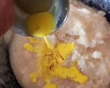 A picture of step 3 of Pineapple kesari.