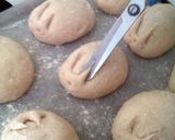 A picture of step 7 of Vickys Easter Bunny Bread Rolls, GF DF EF SF NF.