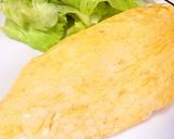 A picture of step 2 of Cabbage Omelette & Pink Yogurt Sauce.