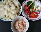 Foto langkah ke 1 dari resep Nasi Bakar Pedas Ayam Jamur.