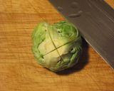 A picture of step 2 of Simple! Brussels Sprouts Garlic Butter Grill.