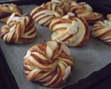 A picture of step 12 of Caramel Flavored Marble Bread.