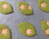 A picture of step 25 of Sakura and Matcha Cookies.