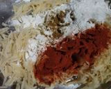 A picture of step 2 of Hash brown potatoes.