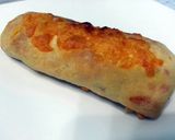 A picture of step 8 of Duck Liver Sausage Biscuit.