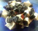 A picture of step 4 of Tofu with Century Eggs (Pidan Tofu).