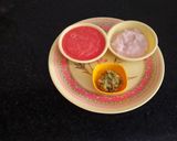 A picture of step 3 of Chhole kulche.