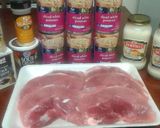 A picture of step 1 of My Pork Chops 😆.