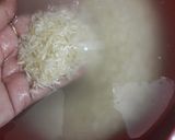 A picture of step 1 of Mixed Veggies in Cooked Rice.