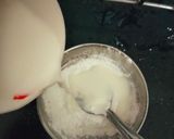 A picture of step 2 of Mahalabia Eastern dessert.
