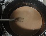 A picture of step 1 of Egg Whites Only Creamy Chocolate Pudding.