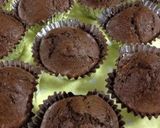A picture of step 6 of Chocolate Cupcakes with Pancake Mix.