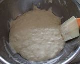 A picture of step 2 of Soft Fluffy Whey Pancakes.