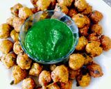 A picture of step 4 of Curry leaves mint chutney.