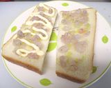 A picture of step 3 of Chewy Shrimp For Breakfast or a Snack, Japanese-Style Toast.