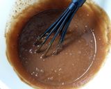 A picture of step 6 of Vickys Sticky 'McVities' Ginger Cake, GF DF EF SF NF.