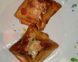 A picture of step 3 of Cheesy parcels.