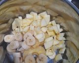 Une image de l'étape 1 de Compote banane ananas.