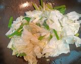 蔥炒高麗菜的食譜步驟2照片