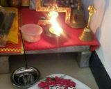 A picture of step 17 of Tri colour motichur laddu.