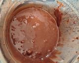 A picture of step 3 of Eggless Ragi flour choco lava cupcake.