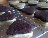 A picture of step 14 of Vickys Valentine Chocolate Shortbread Hearts, GF DF EF SF NF.