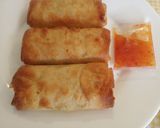 Foto del paso 5 de la receta: Rollitos de primavera de pollo y verdura en Airfryer