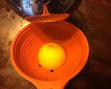 A picture of step 1 of California Farm Apple Cider Margarita.