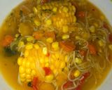 Foto del paso 3 de la receta: Sopa de vegetales con cabello de ángel 😋