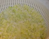 A picture of step 1 of A Springtime Dish: Cabbage and Tuna Stuffed Abura-age Fried Tofu.