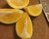 A picture of step 2 of Preserved lemons.