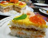 A picture of step 12 of Sushi Cake For Hinamatsuri (Girl's Day Festival).