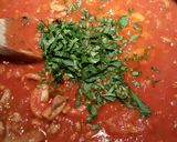 A picture of step 4 of Baked spaghetti lasagna.