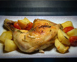 Foto del paso 7 de la receta: Pollo al horno con romero