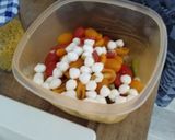 Une image de l'étape 3 de Salade de pâte au crabe.
