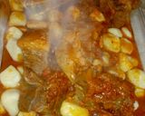 Foto del paso 4 de la receta: Salsa de tomate con carne de vaca y pollo