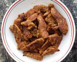 A picture of step 2 of Cajun Chicken over Pasta.