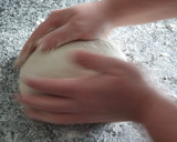 Foto del paso 3 de la receta: Pan redondo 🥖 en panificadora, horneado en horno