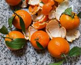 Une image de l'étape 1 de 🍊Kaki 🍅tiramisu 🍋🍋🟩au jus d'agrumes 🍹🥄.