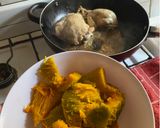 Foto del paso 4 de la receta: Comiendo sano: pollo con puré de zapallo