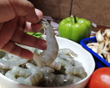 Foto del paso 1 de la receta: Camarones con champiñones