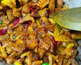 Gambar langkah 4 resipi Daging Goreng Kunyit.