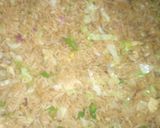 A picture of step 3 of Egg fried rice.
