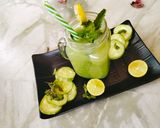 A picture of step 8 of Cucumber lemon cooler/summer cooler/cucumber juice.